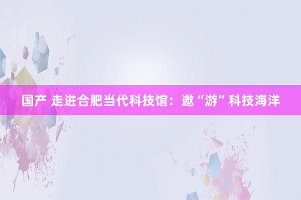 国产 走进合肥当代科技馆：遨“游”科技海洋