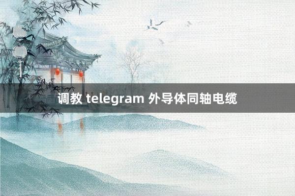 调教 telegram 外导体同轴电缆